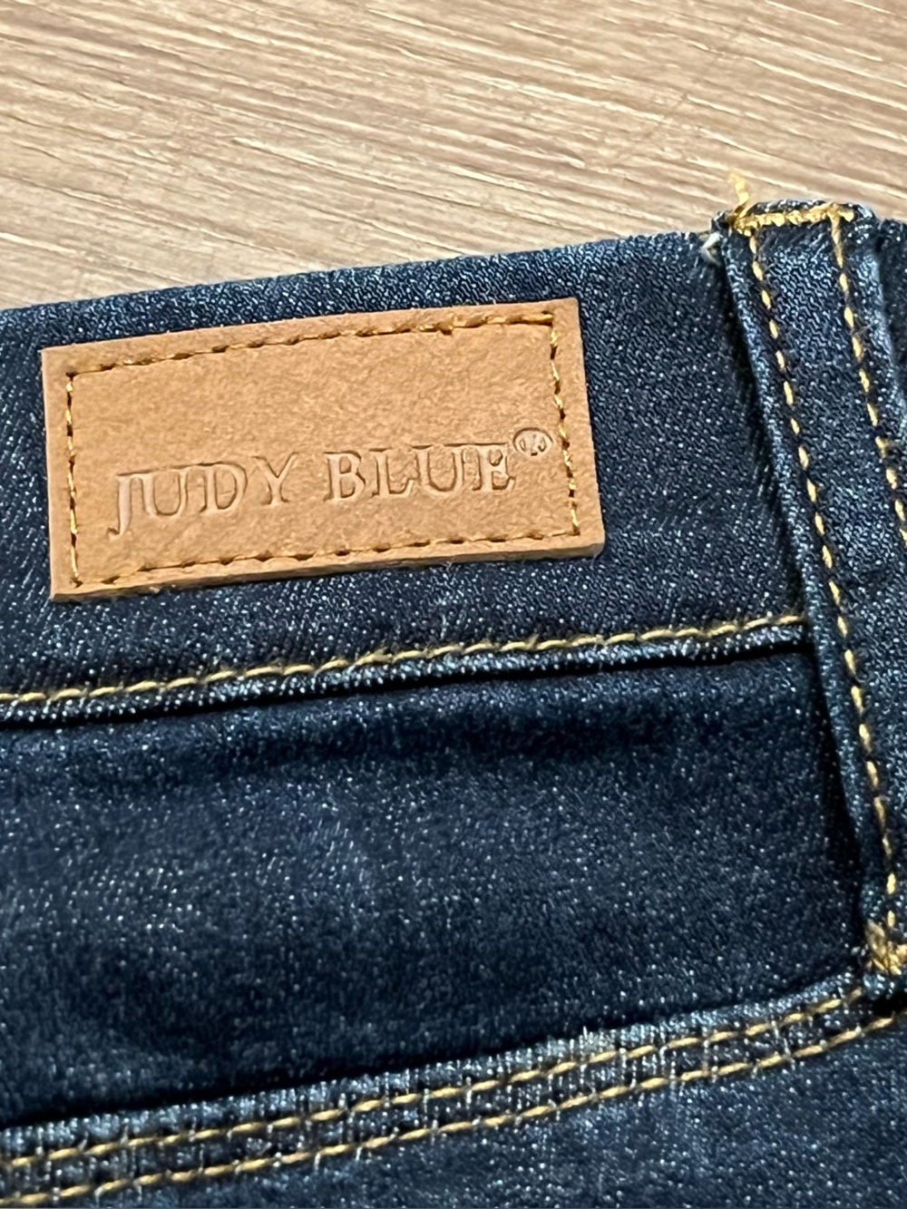Judy Blue Mid-Rise Pull-On Skinny Jeggings | Size 11/30 |Dark Wash Stretch Denim - Picture 2 of 6
